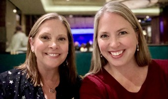 Janene Creer and Hilary Boyer